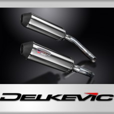 YZFR1 YZF-R1 2009-2014 / 2* XOVAL 343mm (13.5 inch) L/H + R/H SILENCERS BRUSH 304 STAINLESS STEEL