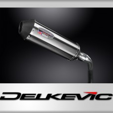 Yamaha YZF-R3 2015-24 MT03 17-24 343mm X-Oval Stainless Exhaust Silencer Can Kit