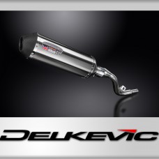 Suzuki DR125 SM 2005-2014 343mm X-Oval Stainless Exhaust Silencer Can Kit
