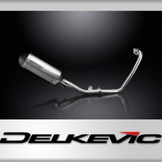 Yamaha MT125 2014-2019 Complete Exhaust 343mm X-Oval Titanium Silencer Can