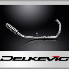 Yamaha XSR700 2021-2024 Complete Exhaust 2-1 200mm Round Stainless Silencer Can