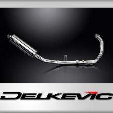 Yamaha XSR700 2021-2024 Complete Exhaust 2-1 350mm Oval Stainless Silencer Can