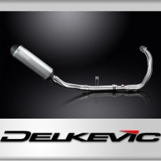 Yamaha XSR700 2021-2024 Complete Exhaust 2-1 343mm X-Oval Titanium Silencer Can