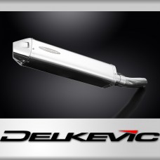 Honda CB400SF Hyper V-Tec NC24 2007-15 420mm Tri-Oval Stainless Exhaust Silencer