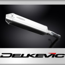 Honda CB600 S N ABS 2008-2012 420mm Tri-Oval Stainless Exhaust Silencer Can Kit