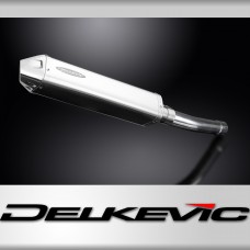 GSXR750 2000-2003 / TRI-OVAL 420mm (17 inch) RH SILENCER 304 STAINLESS STEEL