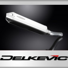 CB500X 2013-2016 / TRI-OVAL 420mm (17 inch) RH SILENCER 304 STAINLESS STEEL