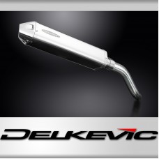 Kawasaki Z800E 2013-2016 420mm Tri-Oval Stainless Exhaust Silencer Can Kit