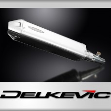 Honda FJS600 FJS400 Silverwing 02-14 420mm Tri-Oval Stainless Exhaust Silencer