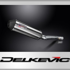 Kawasaki ZX10R Ninja 2011-2015 343mm X-Oval Stainless Exhaust Silencer Can Kit