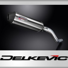 Kawasaki Z800 2013-2016 343mm X-Oval Stainless Exhaust Silencer Can Kit