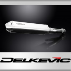 Honda GB400F F2 TT H3 NC20 85-89 420mm Tri-Oval Stainless Exhaust Silencer Kit