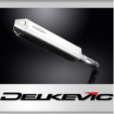 Yamaha FZ8 Fazer 8 2010-2015 420mm Tri-Oval Stainless Exhaust Silencer Can Kit