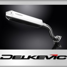 Honda VFR750 FL-FP 1990-1993 420mm Tri-Oval Stainless Exhaust Silencer Can Kit