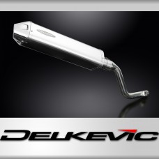 Honda XR125L 2003-2010 420mm Tri-Oval Stainless Exhaust Silencer Can Kit