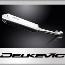 Kawasaki ZX9R Ninja 2002-2003 420mm Tri-Oval Stainless Exhaust Silencer Can Kit