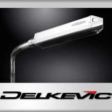 Yamaha XT1200Z Supertenere 2010-21 420mm Tri-Oval Stainless Exhaust Silencer Kit