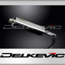 K1200S 2005-2009 / TRI-OVAL 420mm (17 inch) L/H SILENCER 304 STAINLESS STEEL