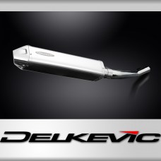Suzuki GSX750 1998-99-00-01-2002 420mm Tri-Oval Stainless Exhaust Silencer Kit