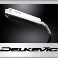 Triumph Tiger 900 (885) 1999-2001 420mm Tri-Oval Stainless Exhaust Silencer Kit