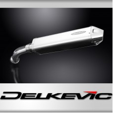 BMW R1200GS 2010-2013 420mm Tri-Oval Stainless Exhaust Silencer Can Kit