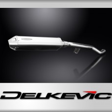 Triumph Trophy 1200 2012-2017 420mm Tri-Oval Stainless Exhaust Silencer Can Kit