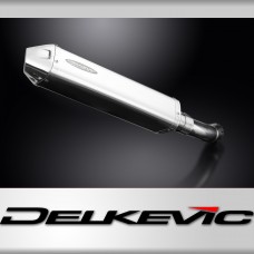 Kawasaki Z900 2017-2019 420mm Tri-Oval Stainless Exhaust Silencer Can Kit