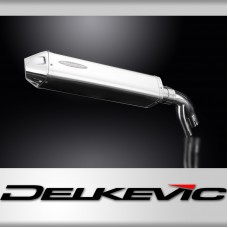 BMW S1000XR 2015-2018 420mm Tri-Oval Stainless Exhaust Silencer Can Kit