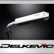 BMW R1200GS 2004-2007 420mm Tri-Oval Stainless Exhaust Silencer Can Kit