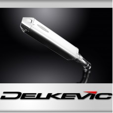 Ducati Hyperstrada Hypermotard 821 939 13-18 420mm Tri-Oval Stainless Silencer