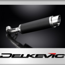 NORGE 1200T 2006-2009 / V1200 SPORT 2007-2010 / DL10 ROUND 350mm (14 inch) CARBON FIBRE SILENCER