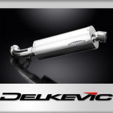 NORGE 1200T 2006-2009 / V1200 SPORT 2007-2010 / OVAL 350mm (14 inch) SILENCER 304 STAINLESS STEEL