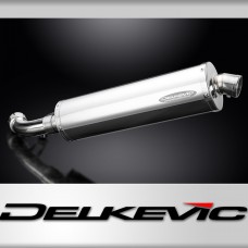 NORGE 1200T 2006-2009 / V1200 SPORT 2007-2010 / OVAL 450mm (18 inch) SILENCER 304 STAINLESS STEEL