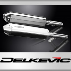 Kawasaki GPZ900R ZX900A 1984-2003 420mm Tri-Oval Stainless Exhaust Silencer Kit