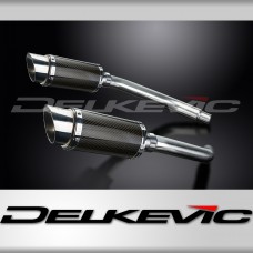 Suzuki GSX-R1100WP GSX-R1100WR 1993-1994 200mm Round Carbon Exhaust Silencer Kit