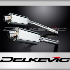 Suzuki GSX-R1100WP GSX-R1100WR 1993-94 225mm Oval Stainless Exhaust Silencer Kit
