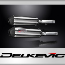 Honda CB450 K3-K7 1970-1974 343mm X-Oval Stainless Exhaust Silencer Can Kit