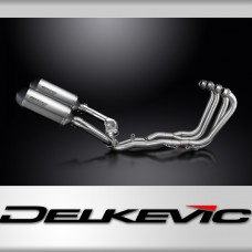 Honda CBR1000F FH-FX Hurricane 87-99 Exhaust 4-2 260mm X-Oval Titanium Silencer