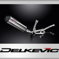 Suzuki DL1000 V-Strom 2014-2020 343mm X-Oval Stainless Exhaust Silencer Can Kit