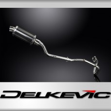 XT225 SEROW 1992-2007 / DS70 OVAL 225mm (9 inch) CARBON FIBRE SILENCER COMPLETE SYSTEM
