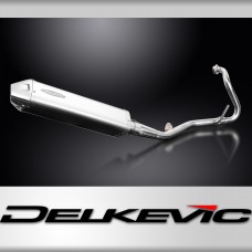 Yamaha YZF-R125 2008-2013 Full Exhaust 420mm Tri-Oval Stainless Silencer