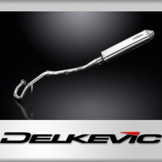 Yamaha WR125X 2009-2018 Full Exhaust 420mm Tri-Oval Stainless Silencer