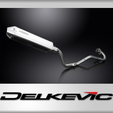 Honda XR125L 2003-2010 Full Exhaust 420mm Tri-Oval Stainless Silencer