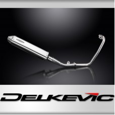 Yamaha MT125 2014-2019 Full Exhaust 420mm Tri-Oval Stainless Silencer