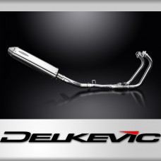 Suzuki GW250 Inazuma 2013-2018 Full Exhaust 2-1 420mm TriOval Stainless Silencer