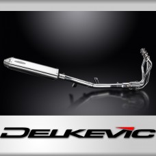Kawasaki KLZ1000 Versys 15-18 Full Exhaust 4-1 420mm Tri-Oval Stainless Silencer
