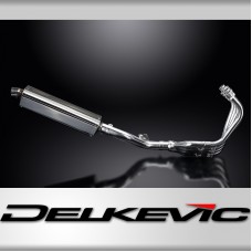 Honda CB600F Hornet 2007-2013 Full Exhaust 4-1 420mm Tri-Oval Stainless Silencer