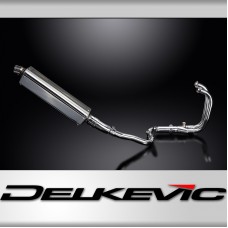 Kawasaki Versys-X 300 2017-23 Full Exhaust 2-1 420mm Tri-Oval Stainless Silencer