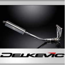 Kawasaki ZZR1400 ZX14 2012-23 Full Exhaust 4-1 420mm Tri-Oval Stainless Silencer