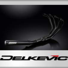 Honda CB400F Four 75-77 Full Exhaust 4-1 Stainless Ceramic Straight Silencer